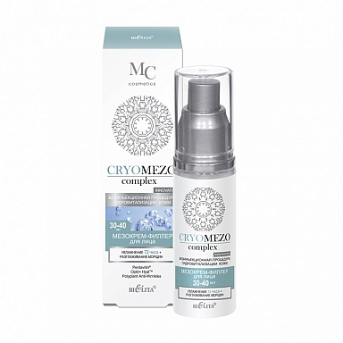 Hydration for 72 Hours + Wrinkles Smoothing Facial MesoCream-Filler