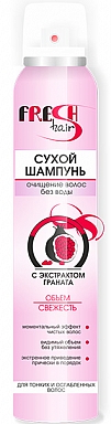 Dry Shampoo with Pomegranate Extract