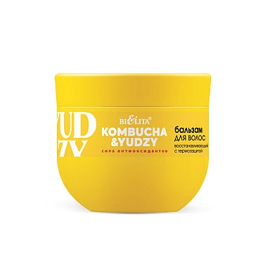 Restorative Hair Balm with Thermal Protection Kombucha & Yudzy