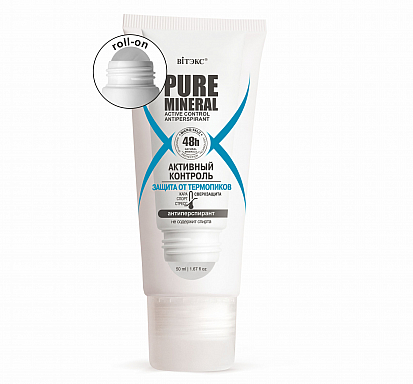 PURE MINERAL Active Control Termo Peak Protection Antiperspirant 