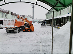 Сотрудники ЗАО "ВИТЭКС" ликвидируют последствия стихии