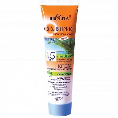 Sun-protective CREAM SPF 15 ECO GREEN