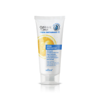Cream-Corrector of Wrinkles and Dark Circles Under the Eyes with Vitamin C and Hyaluronic Acid 