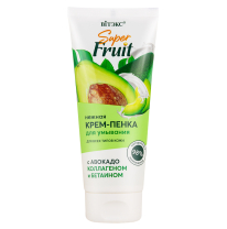 Gentle cream-foam FRUIT for washing with avocado, collagen and betaine