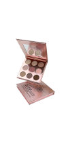 LUXSHOW Палетка теней для век ROSE NUDE COLLECTION, 9 тонов