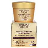 MULTIACTIVE CREAM-LIFTING for face and skin around eyes day-night 40+ GOLDEN THREADS LIFTING EFFECT 