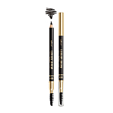 Eyebrow Pencil with Brush Classic, tone 400 Dark Brown