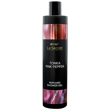 Le secret TONKA PINK PEPPER perfumed shower gel