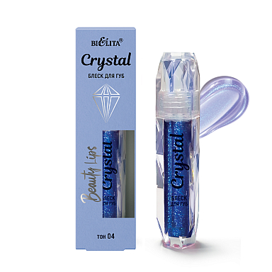 Lip Gloss Crystal Beauty Lips, tone 04 Lip Gloss Crystal Beauty Lips, tone 04