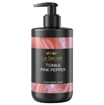 Le secret TONKA PINK PEPPER perfumed soap Le secret TONKA PINK PEPPER perfumed soap
