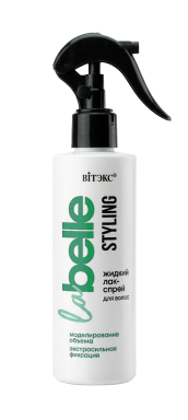 La Belle STYLING жидкий ЛАК-СПРЕЙ для волос МОДЕЛИРОВАНИЕ ОБЪЕМА, экстрасильная фиксация