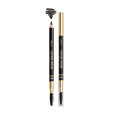 Eyebrow Pencil with Brush Classic, tone 400 Dark Brown