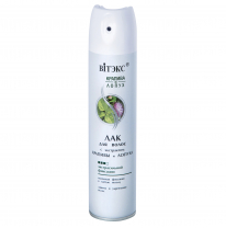 Hairspray with NETTLE and BURDOCK for extra strong fixation
