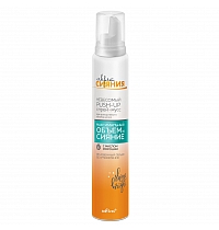 Maximum Volume and Shine Weightless Push-Up Spray Mousse with Cloudberry Seed Oil for Hair Volume at the Roots