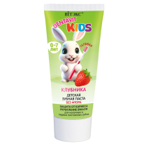 GEL  STRAWBERRY  CHILDREN TOOTH PASTE FLUORIDE FREE