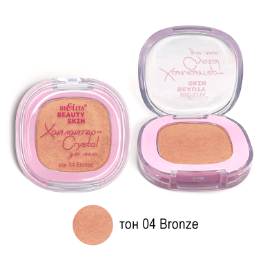 Face Crystal Highlighter, tone 04 Bronze