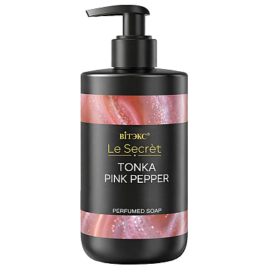 Le secret TONKA PINK PEPPER perfumed soap