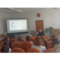 Встреча коллектива ЗАО "ВИТЭКС" с врачом акушером-гинекологом Волчок Н.В.