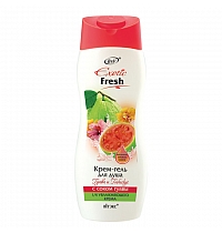 Shower cream gel “Guava and Hibiscus” with guava juice