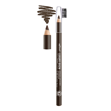 Brow Pencil Wooden, tone 604 Chocolate Brown