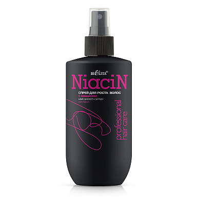 Спрей для роста волос с ниацином Professional HAIR CARE