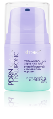 PDRN HYALURONIC hydration MOISTURIZING EYE CREAM against puffiness and fine lines