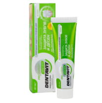  DENTAVIT PRO EXPERT TEETH and GUMS PROTECTION toothpaste, 90% natural ingredients, FLUORIDE FREE