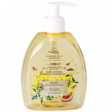 Marseille Liquid Soap FLEUR-D’ORANGE  and TUNNERONE MIMOSA