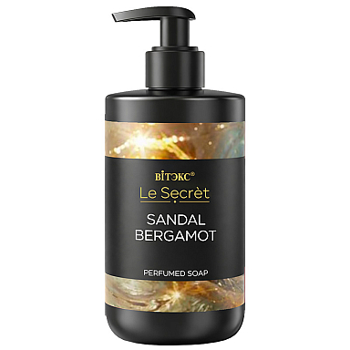 Le secret SANDAL BERGAMOT perfumed soap
