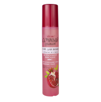 Juicy Pomegranate Hairspray "The volume and power" for extra strong fixation without dispenser Juicy Pomegranate Hairspray "The volume and power" for extra strong fixation without dispenser