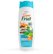 MATCHA + fruit mix FRESHNESS AND CLEANSING shampoo for normal to oily hair WITHOUT SILICONES