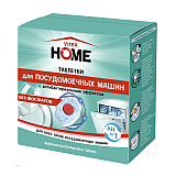 VITEX HOME Таблетки ДЛЯ ПОСУДОМОЕЧНЫХ МАШИН с антибактериальным эффектом All-in-1