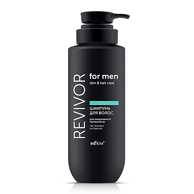 Шампунь для волос для ежедневного применения Revivor for Men.Skin and Hair Care