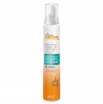 Maximum Volume and Shine Weightless Push-Up Spray Mousse with Cloudberry Seed Oil for Hair Volume at the Roots