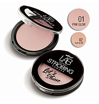 Powder Strobing Let`s Shine LAB colour tone 01 pink glow
