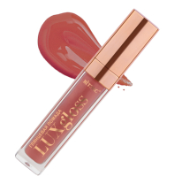 LUXGLOSS Жидкая Глянцевая губная помада, тон 02 Пудровая роза