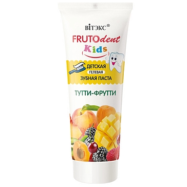 TUTTI-FRITTI  GEL TOOTHPASTE FOR KIDS 