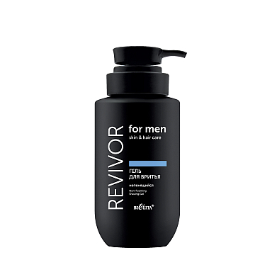 Non-Foaming Shaving Gel Revivor for Men.Skin & Hair Care