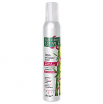 Hair styling foam Volume and strengthening with bamboo extract for strong fixation