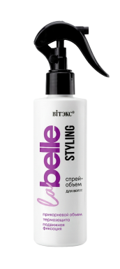 La Belle Styling Spray-volume for hair: Root volume, heat protection, flexible hold