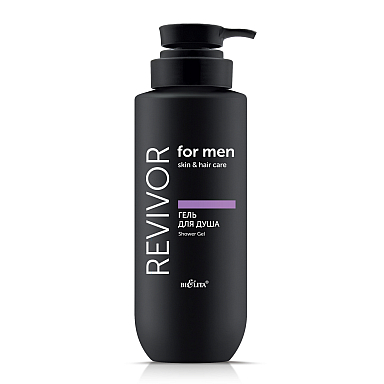 Shower Gel Revivor for Men.Skin & Hair Care