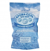 AROMA SALT for bath “Oceanic” with sea drift–weed extract and ethereal lemon oil