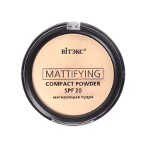 Матирующая компактная пудра для лица SPF 20 тон 03