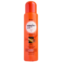 KERATIN & LIQUID SILK Hairspray SUPER VOLUME and SHINE Extra strong hold KERATIN & LIQUID SILK Hairspray SUPER VOLUME and SHINE Extra strong hold