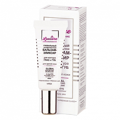 Global Age Defying Balm-Elixir for Eye and Lip Contour for Mature Skin