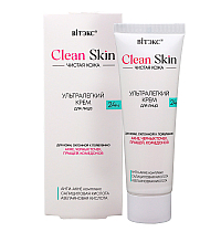 CLEAN SKIN ULTRA-LIGHT FACE CREAM 24H 