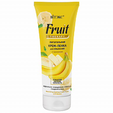 Nourishing Washing Cream-Foam with Banana