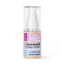 Tonal Gel Trap SPF 20 Moisturizing with Blue Agave&Rose Opuntia, tone 02 medium